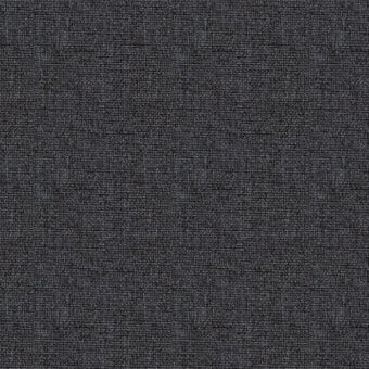 Dark gray woven fabric texture with a dense, irregular pattern and matte finish, suitable for upholstery applications.